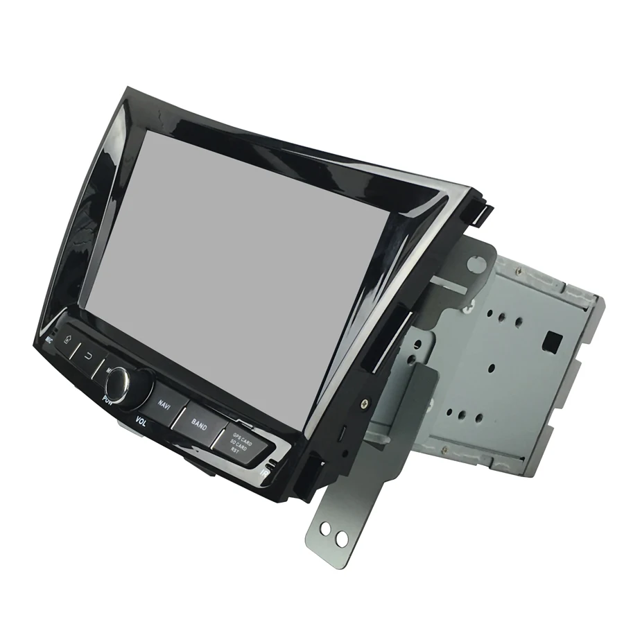 Clearance 8 Core 64GB rom Android 9.0 Navirider Car radio full touch GPS Navigation for SsangYong Tivolan 2014 bluetooth video Player 2