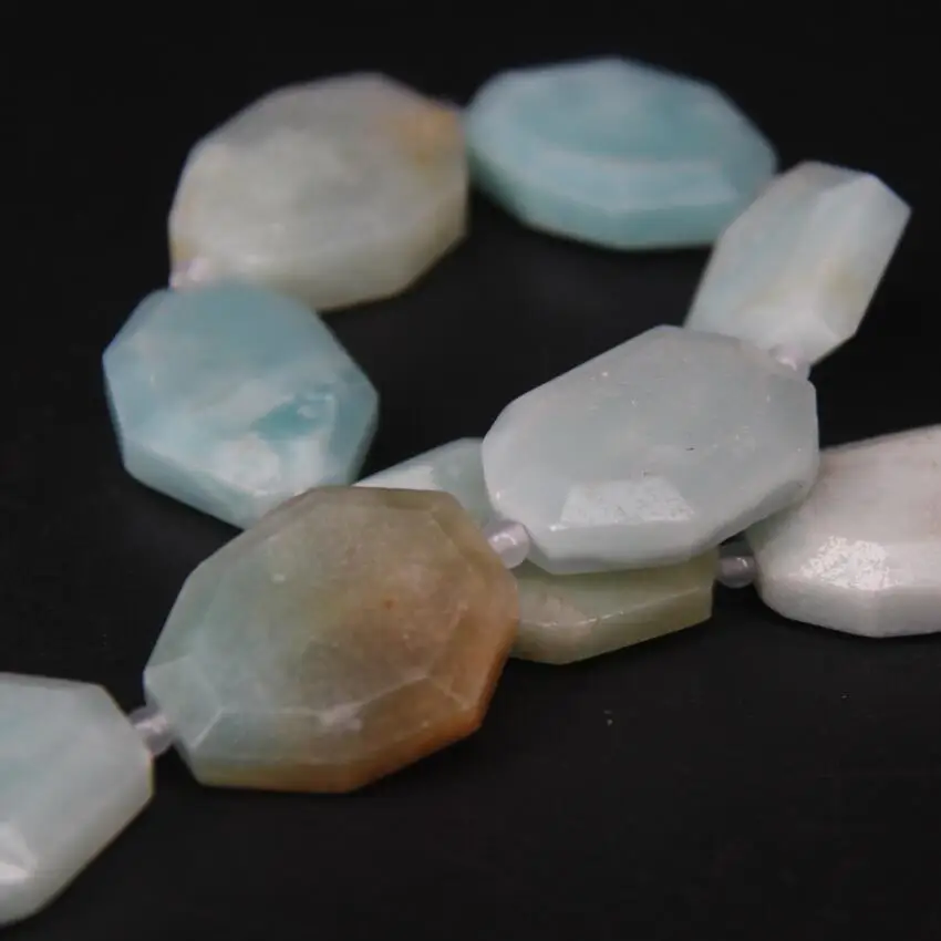 Labradorite Natural Rose Quartzs Fatias de Corte