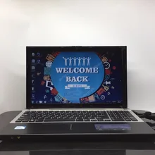 windows 7/8 system 15.6 inch laptop Intel Celeron J1900 2.0GHz 4G ram 128G SSD in camera with DVD-RW send mouse