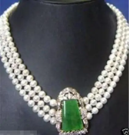 

Hot sale new Style >>>>>Jewelry 7-8 mm White freshwater pearl Necklace