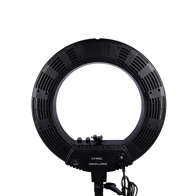  18 inch 480 PCS LED 5500K Dimmable Photography Photo Studio Phone Video LED Ring Light Lamp With Li