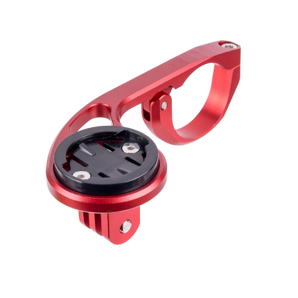 

2019 Bike Bicycle Computer Mount For 31.8 25.4mm Handlebar Adjustable Compatible For GARMIN Edge Cat Eye Bryton Fit Gopro Camera
