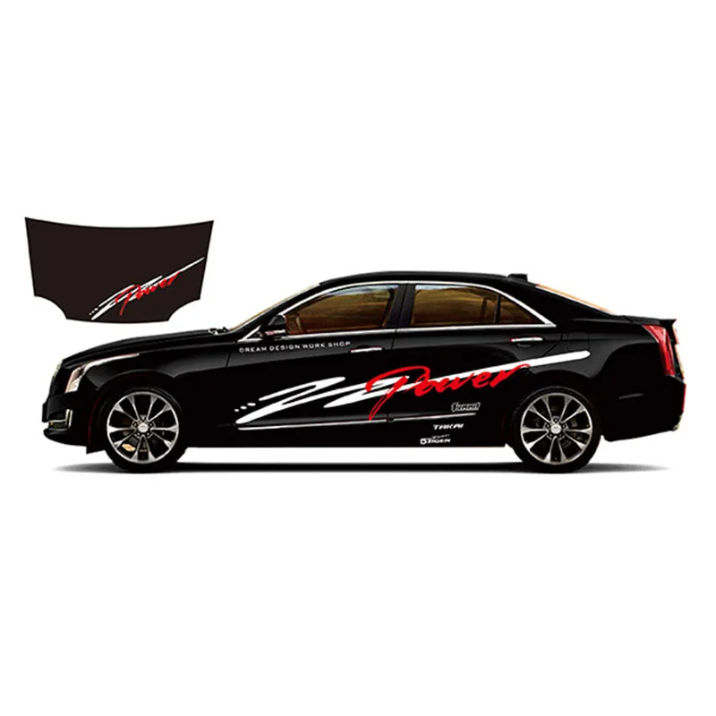 TAIYAO автомобильный Стайлинг, спортивный стикер для автомобиля Cadillac ATS ATS-V, автомобильные аксессуары и наклейки, авто стикер
