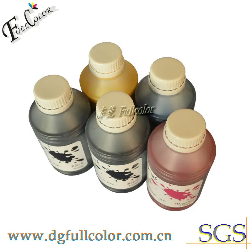 

Free Shipping Hot Sales Water Based Pigment Ink  5 Color Set For SureColor T3000 Photo Printing Inks