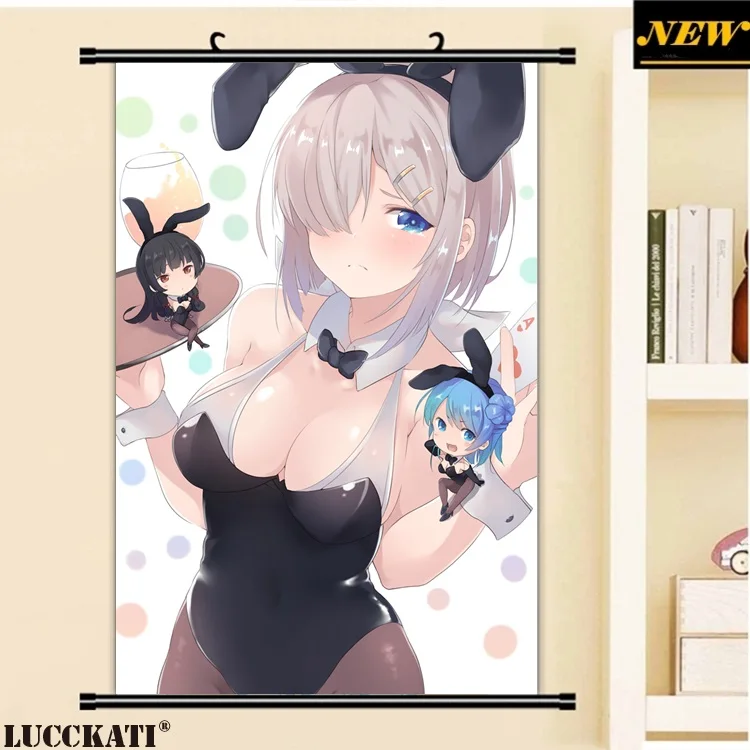 14 animal_ears bunny_ears bunny_girl chibi cleavage hamakaze_(kancolle) heels isokaze_(kancolle) kantai_collection pantyhose tail urakaze_(kancolle)_