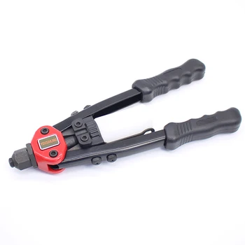 

YOUSAILING BT-807 13 Inches (320MM) 3.2mm-6.4mm Heavy Duty Hand Rivets Gun Double Hand Manual Riveting Tool Handle Riveter Gun