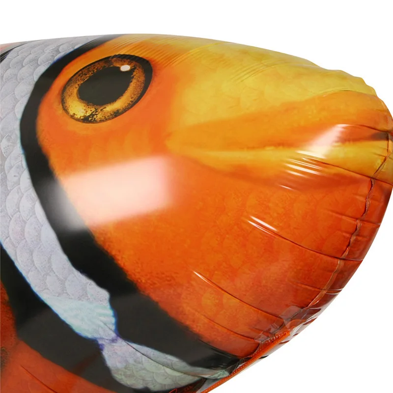 Balões de Hélio Ufo com Luz Voando Tubarão Brinquedo Palhaço Nemo Peixes Inflável Controle Remoto Avião ar Drone Melhor Presente Natal rc 28 ar drone ufo com luz melhor presente natal