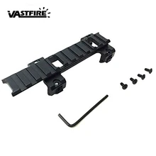 VASTFIRE 120 мм длинное базовое крепление 20 мм Rail Scope более высокий адаптер для тактической винтовки Riflescope Scope зажим Крепление охотничий аксессуар