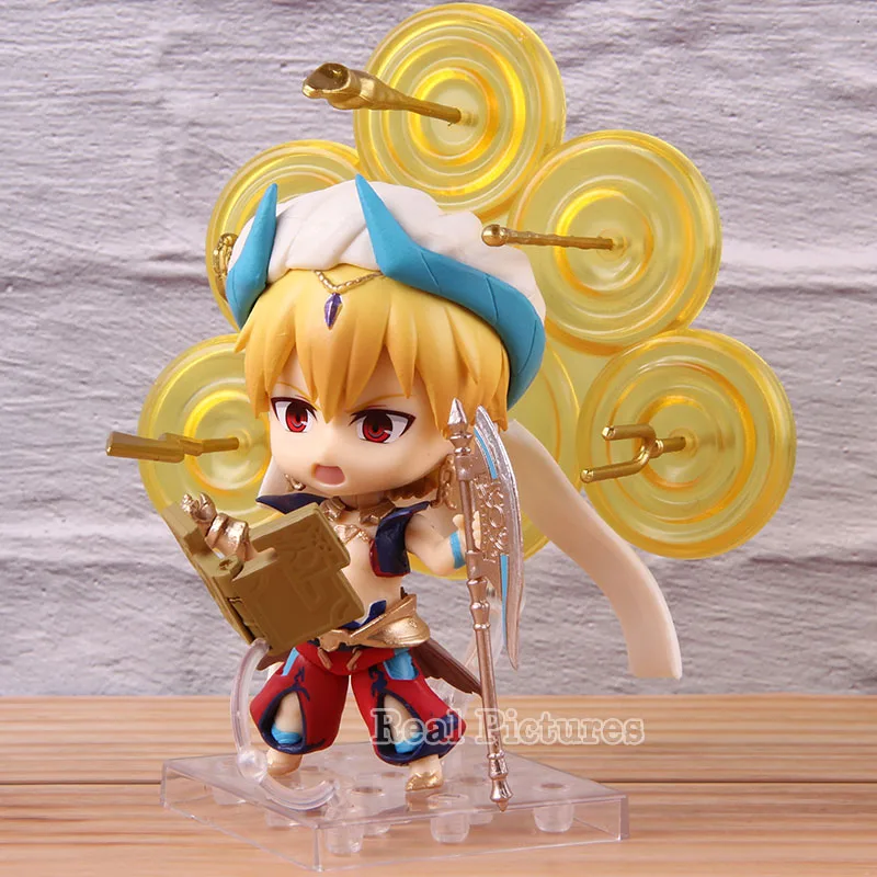 

Nendoroid 990 Anime FGO Fate Grand Order Gilgamesh Cute Version PVC Action Figure Collection Model Toy