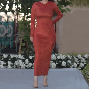 

Hugcitar Suede Muslim Maxi Dress Cardigan Abaya Female Full Kimono Long Robe Gowns Jubah Middle East Ramadan Arab Islamic Prayer