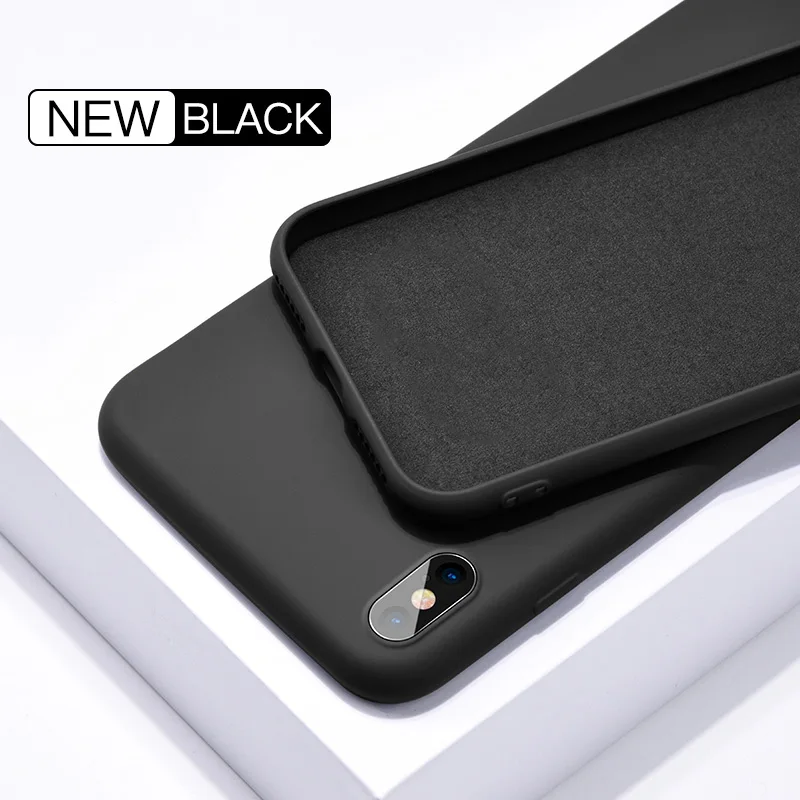 Premium Liquid Silicone Luxury Phone Case