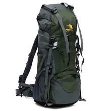 Открытый рюкзак 70l Водонепроницаемый унисекс нейлон Дорожные сумки Кемпинг Пеший Туризм Восхождение Рюкзаки Водонепроницаемый Рюкзак Спортивная Сумка
