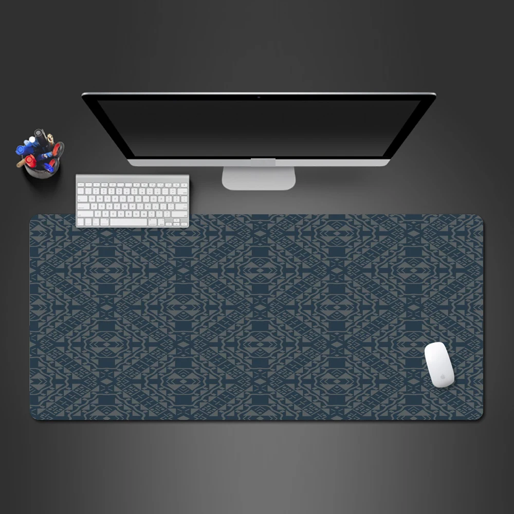 

Advanced Blue Style Unique Art Mouse Pad High Quality Rubber Washable Large Fast Game Pad HD Print Game Accessories Keyboard Mat