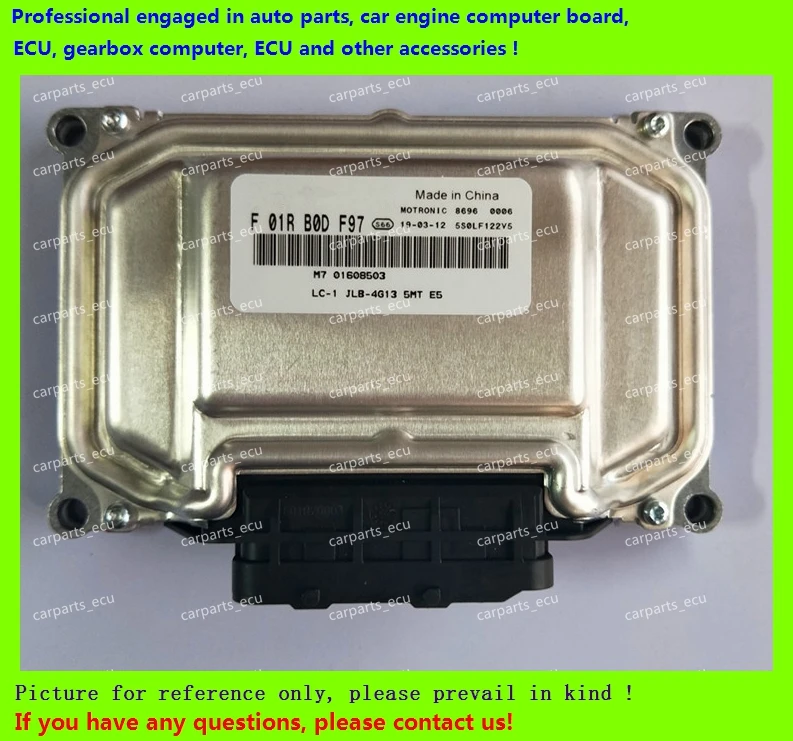 

For Geely EMGRAND car engine computer board/ME17 ECU/Electronic Control Unit/F01RB0DF97/F01RB0DF97/F01R00DF97 M7 01608503