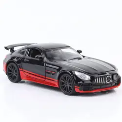1:32 игрушечный автомобиль BENZ AMG GTR металлическая игрушка сплав автомобиля Diecasts & Toy транспортные средства модель автомобиля Миниатюрная
