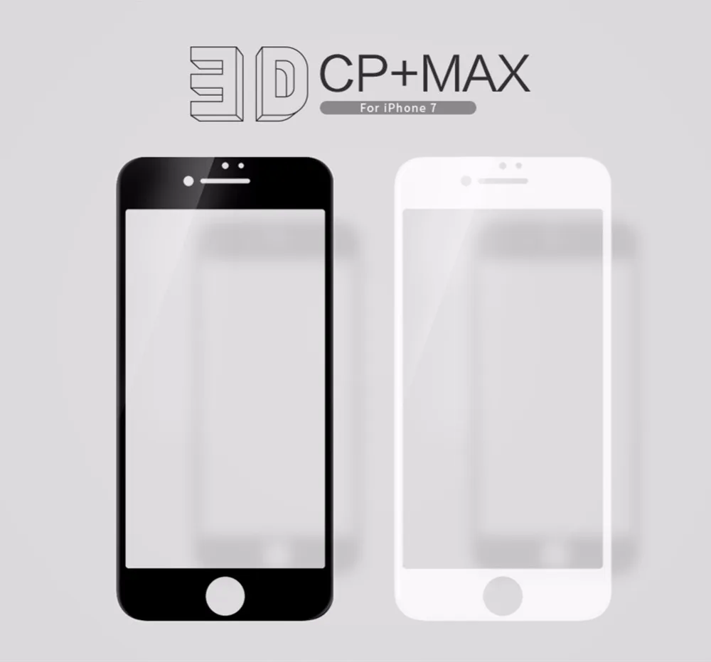 

NILLKIN Amazing 3D CP+ MAX Full Coverage Nanometer Anti-Explosion 9H Tempered Glass Screen Protector For Apple iphone 7 4.7 inch