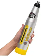 Удобный HT-225A HT225A металлический корпус бетонный испытательный молоток с запасной пружиной в алюминиевой коробке отбойный молоток 10-60MPa Диапазон испытаний