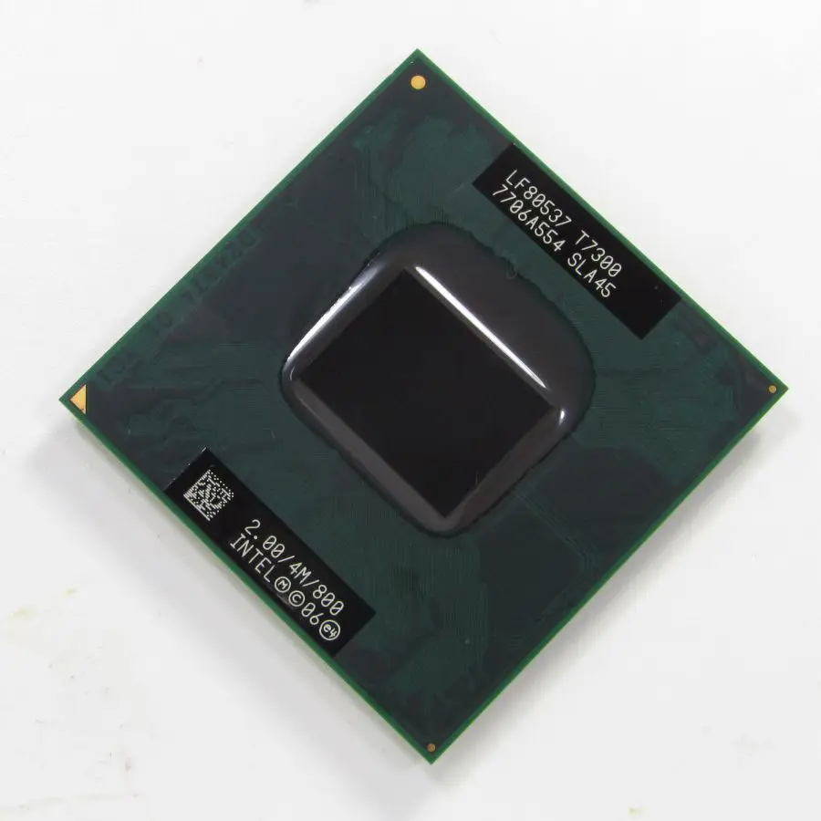 Intel Core 2 Duo T7300 2 GHz Dual Core 4M 800MHz procesador probado ...