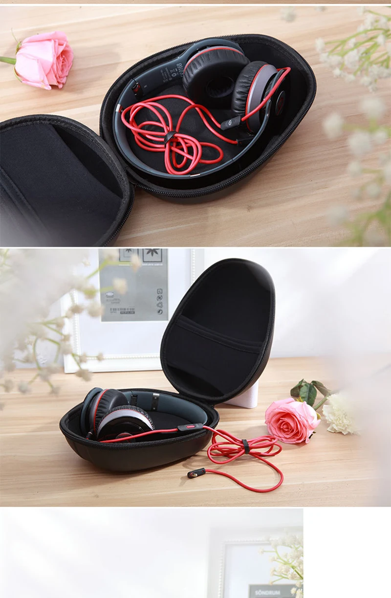 New Headphone Case Storage Carrying Hard Bag EVA Box Travel Organizer Case for Marshall Foldable Headphones Holder Accessories8