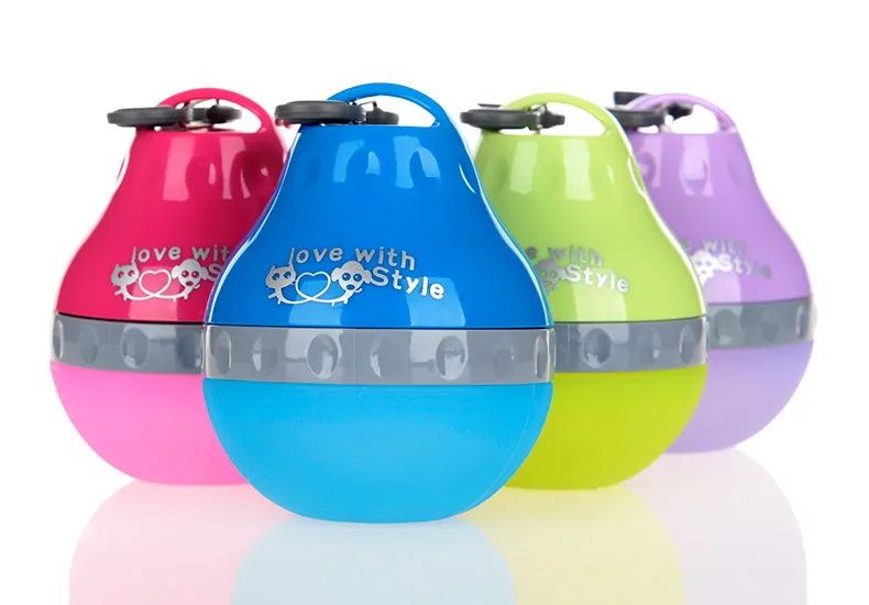 Collapsible Small Dog Watering Bottle Outdoor Portable Lightweight Drinking Bottle ABS+Silicone Material Safe and Clean (3)