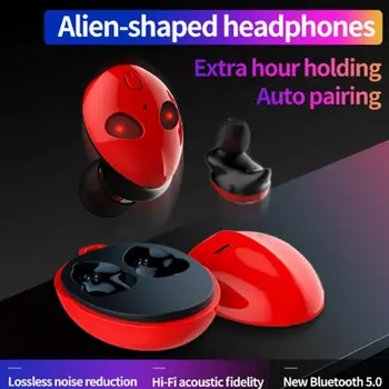 

Alien-shaped Bluetooth 5.0 Sport IPX4 Earphone Wireless Headphone Earbud Stereo
