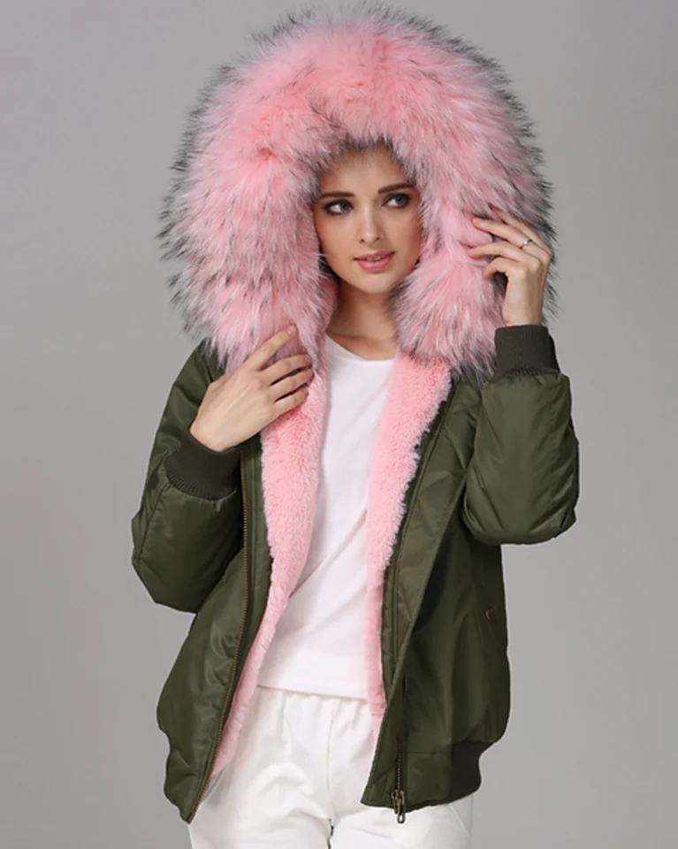 baby pink winter coat womens
