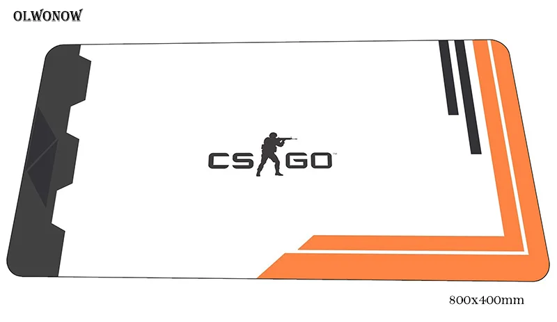Cs go коврик для мыши 80x40 см игровой коврик для мыши с изображением объемный рисунок ноутбук с алюминиевым корпусом стол коврик популярные padmouse игры pc gamer коврики геймпад - Цвет: Size 800x400x2mm