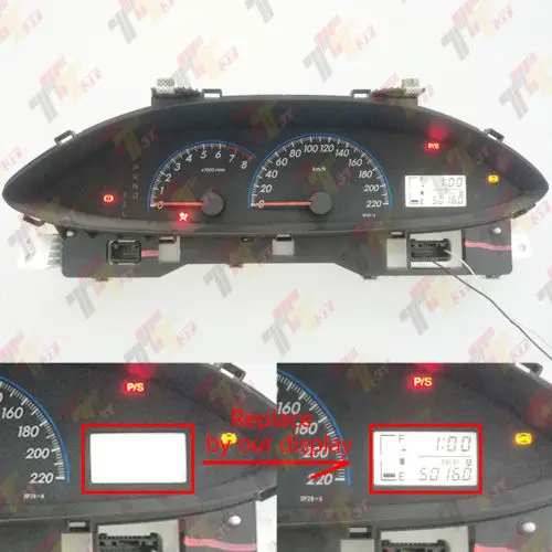 Dashboard Дисплей для Toyota Vios приборов(2008-2012