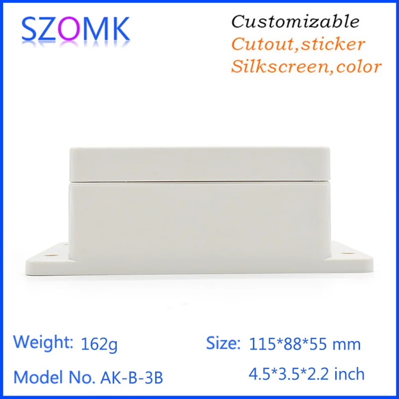 IP65 waterproof plastic enclosure for electronics instrument housing case plastic waterproof device box  (2)