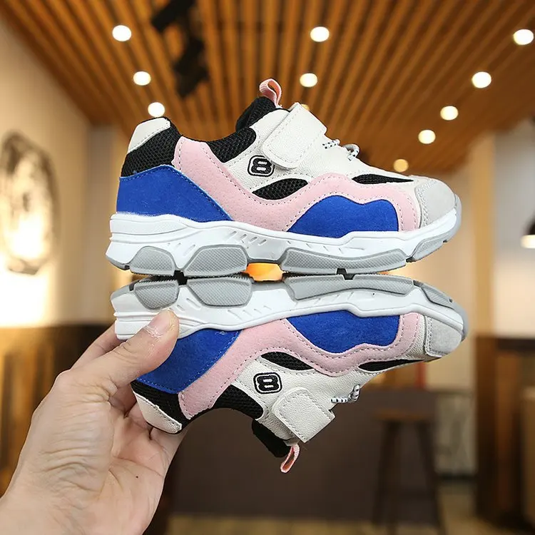 

AFDSWG mesh breathable kids fashion sneakers pink shoes boys sport orange toddler running shoes Green casual shoe girls