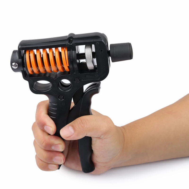 

10KG-50KG Adjustable Hand Grip Strengthener Trainer Hand Power Exerciser Gripper Gym Power Fitness Hand Exercise Grip