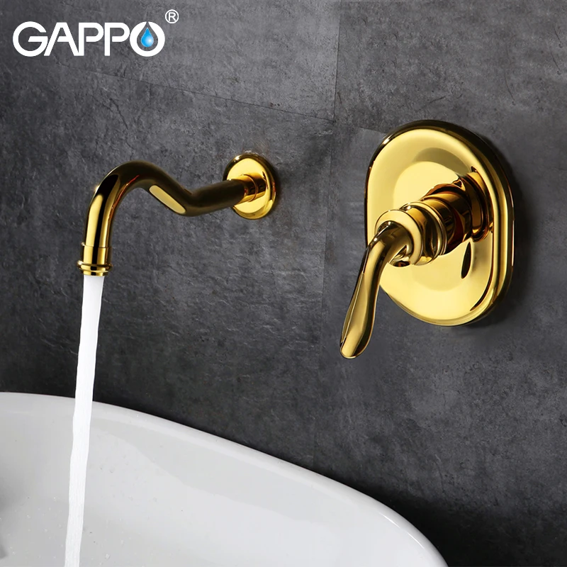 Настенный смеситель GAPPO водопроводный для ванной комнаты|Смесители бассейна| |