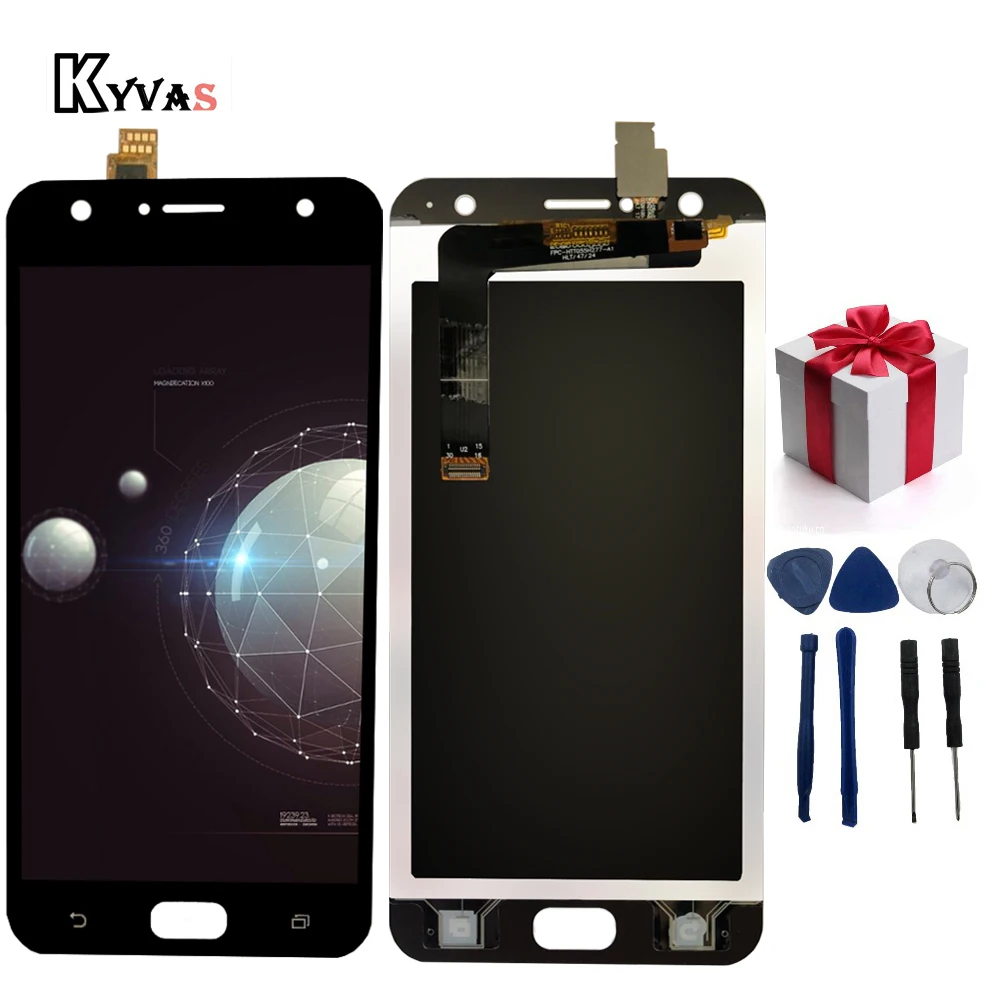 ЖК дисплей для Asus Zenfone 4 Selfie ZD553KL панель сенсорного экрана с дигитайзером переднее
