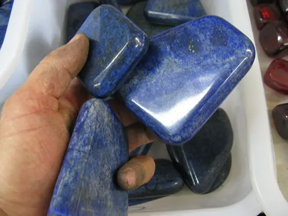 

1kg natural lapis lazuli quartz crystal freeform polished