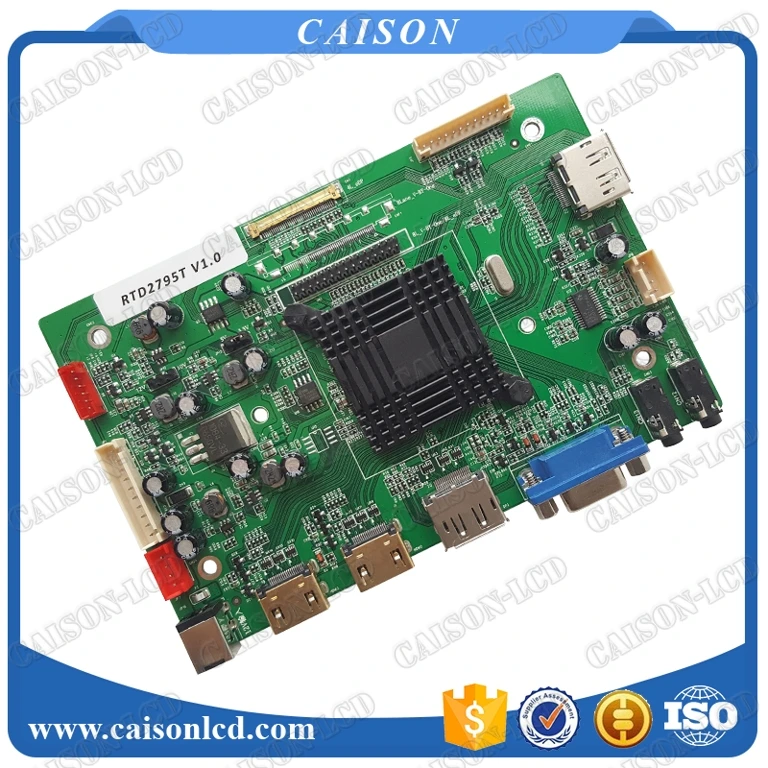 

HDMI+VGA+DP 4K LCD controller board support DP loop out* +Single channel 4 Lane eDP +Dual channel 4 Lane eDP+8 Lane V-by-one