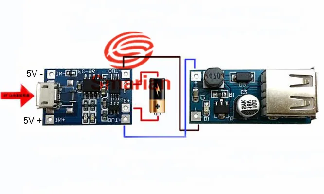 Официальный smaria Micro USB 5V 1A 18650 модуль зарядного устройства литиевой батареи зарядная плата с защитой diy rc игрушки комплект electroincs