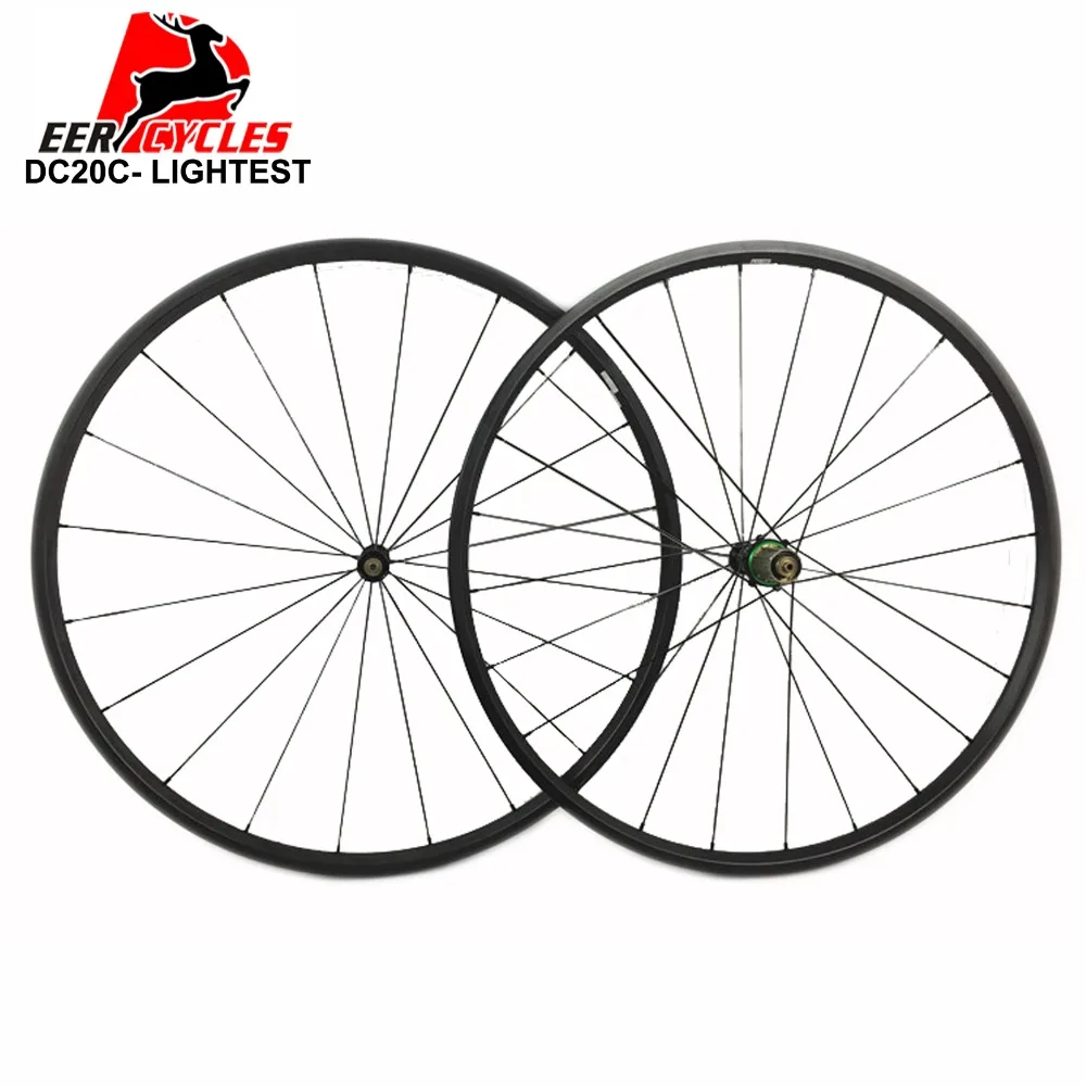 1179g Only Deercycles Lightest 700c 20mm Carbon Clincher Road Cycling