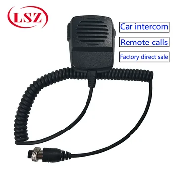 

Vehicle-mounted monitoring remote assistance intercom handle transporter 3G call microphone head factory wholesale
