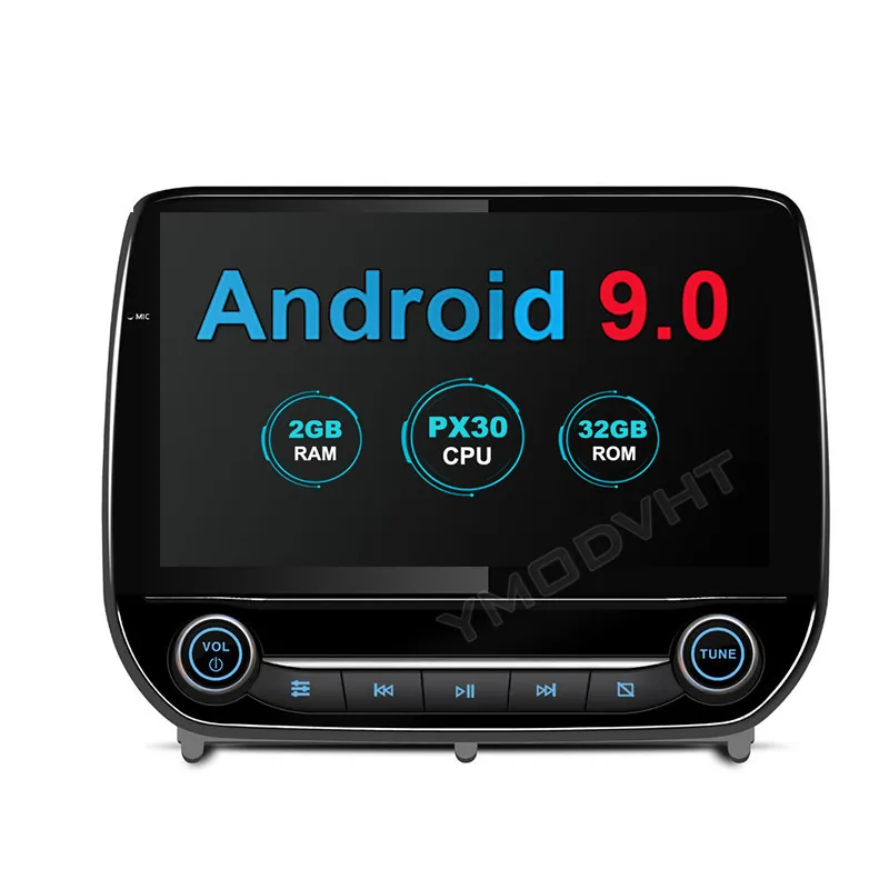 YMODVHT 9 дюймов 4 Гб+ 64 ГБ Android 9,0 Автомобильный DVD Радио для Ford Ecosport Стерео gps навигация Мультимедиа