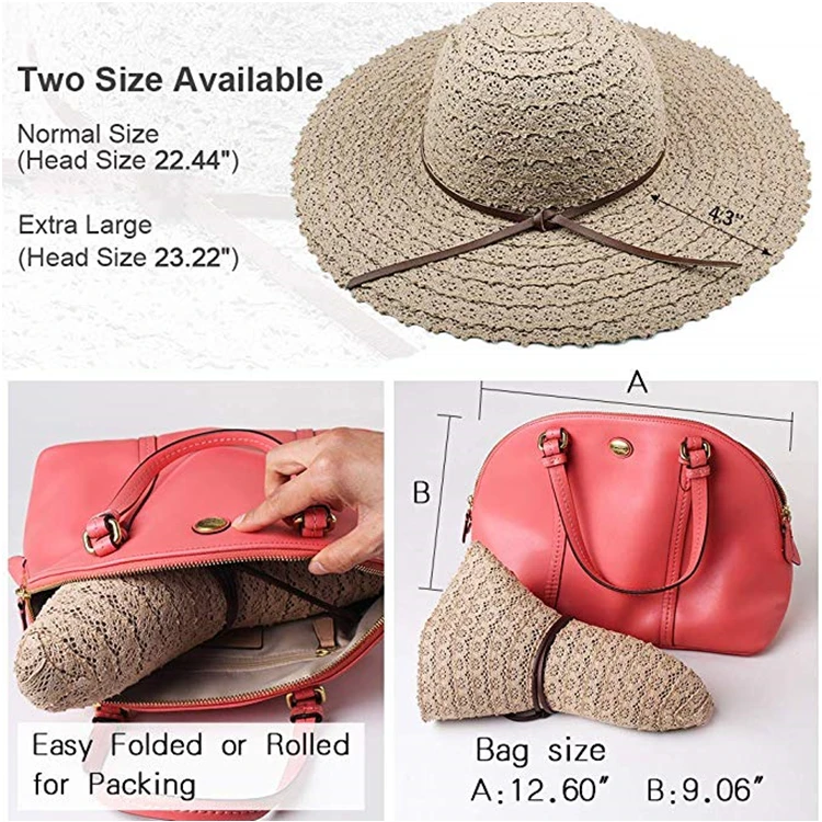 12 inch brim sun hat