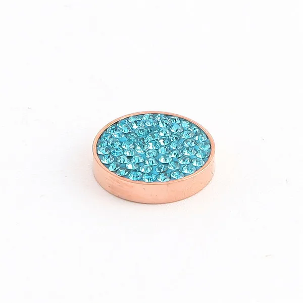 Somsoar joyería 12mm oro cristal magnético moneda puede ser cambiado para mi moneda cambiar urdimbre de cuero 10 unids/lote