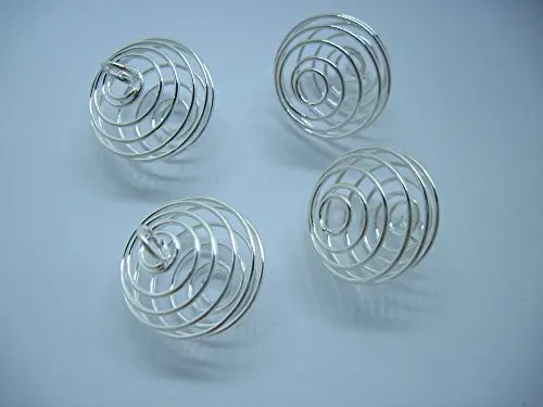 20 шт спиральная бусина в форме клетки подвески фурнитура 20 мм Ювелирные изделия DIY Поиск