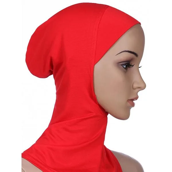 

Soft Muslim Full Cover Inner Hijab Caps Islamic Underscarf Islamic Hats L07