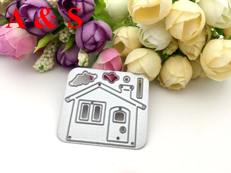  Q89 METAL CUTTING DIES Puzzle House Scrapbook card invitation paper craft party decor embossing ste - 32829207910