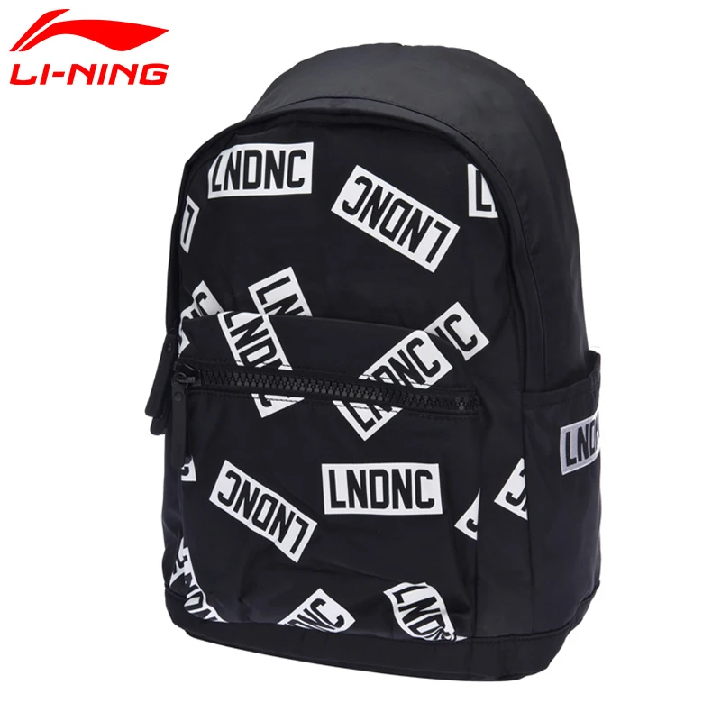 Li-Ning унисекс тренировочный рюкзак классический досуг Регулируемый houlder ремень подкладка спортивная сумка ABSM128 EAMJ17