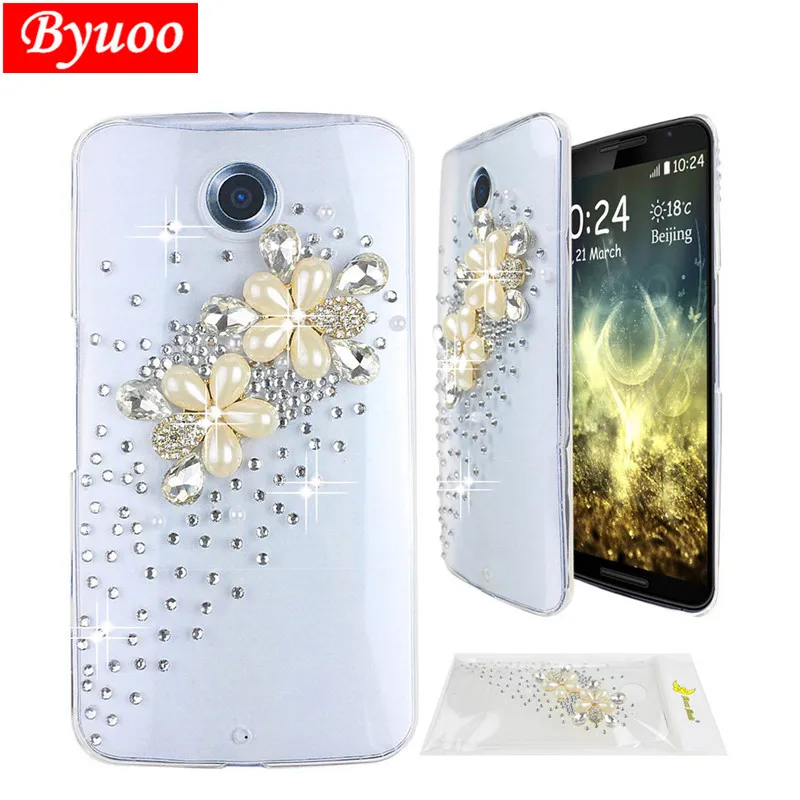 

For Motorola Moto G5 G5S G6 Play G4 Plus G3 moto E4 E5 plus Z2 Force Play phone Top crystal pearl DIY design bumper Case Cover