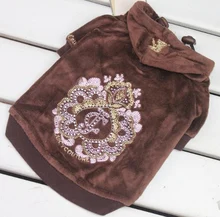 2015 new dogs cats fashion hoodies clothes doggy warm soft sweaters clothing puppy jackets pet dog cat suit outwear costume 1pcs