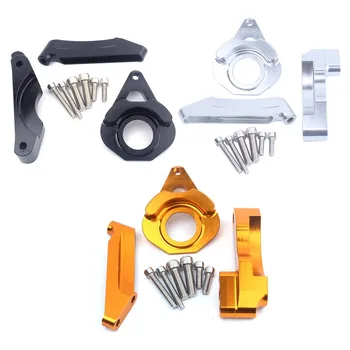 

CNC Aluminum Steering Damper Stabilizer Bracket Mount Kit For Suzuki GSXR600/750 2004-2005 K4