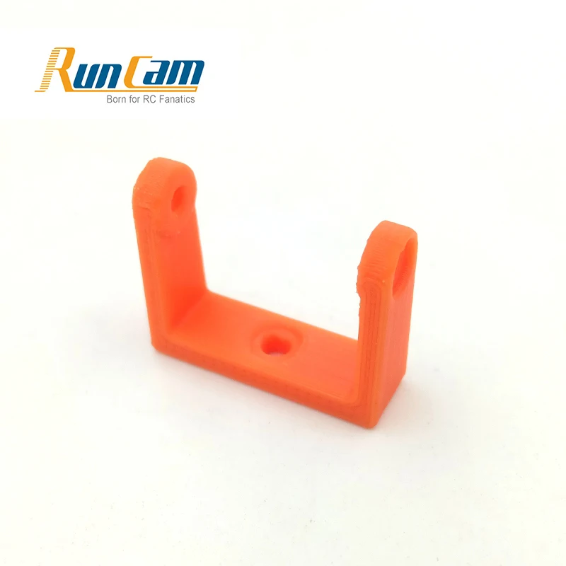 Держатель для камеры RunCam Micro Swift крепление оранжевого/черного цвета