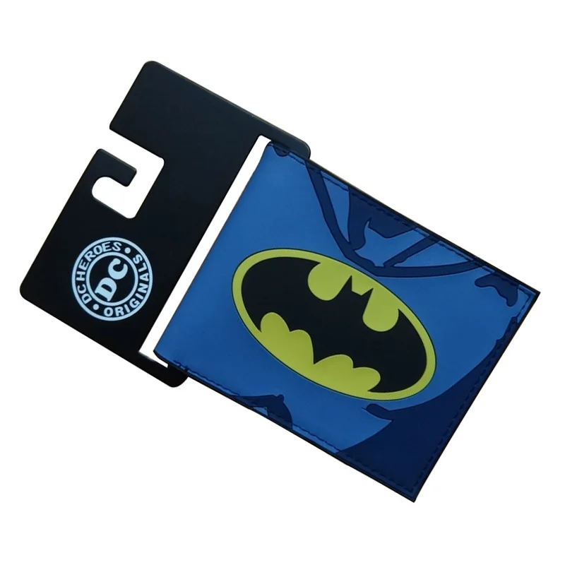 Дизайнер, бумажник «Бэтмен», комиксы, анимация, логотип, кошельки для мужчин и женщин, цена в долларах, сумки для карт, кожа, ПВХ, короткий кошелек - Цвет: B-05